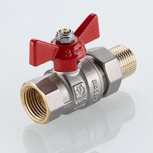 Кран шаровой со сгоном 1/2' ВН BASE ГОСТ