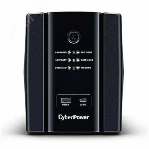 Источник бесперебойного питания UPS Line-Interactive 2200VA/1320W USB/RJ11/45/USB charger A/C UT2200EG CyberPower