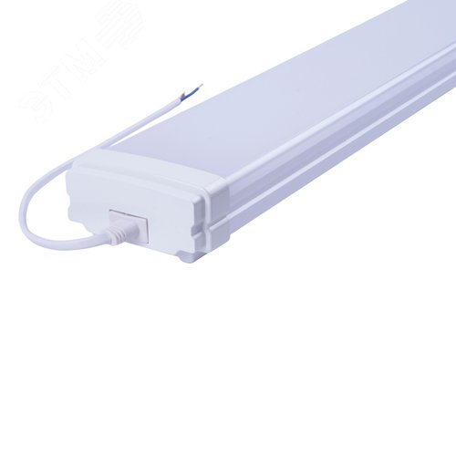 Светильник ULO-K21A 40W/4000K/L125/K IP65 WHITE линейный светодиодный подвесной. Белый свет (4000K). 4400Лм. 1250х84х44мм. Корпус белый