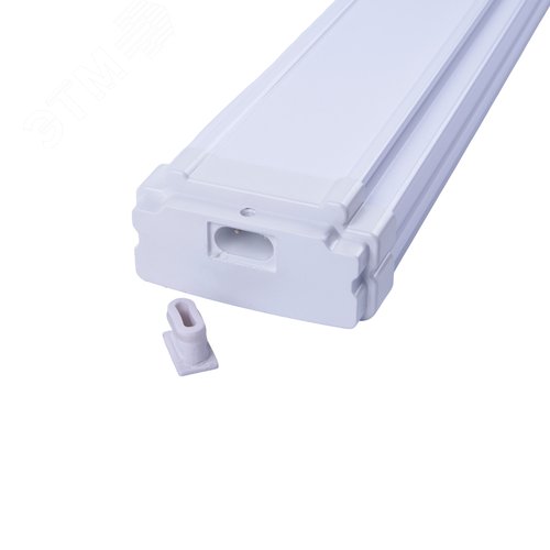 Светильник ULO-K21A 40W/4000K/L125/K IP65 WHITE линейный светодиодный подвесной. Белый свет (4000K). 4400Лм. 1250х84х44мм. Корпус белый