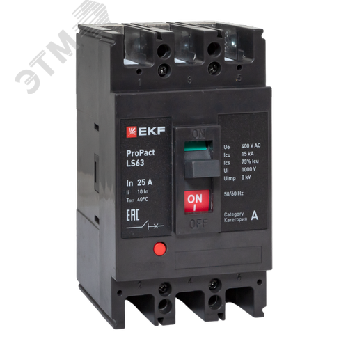 LS63 15кА 3P 25А ProPact EKF