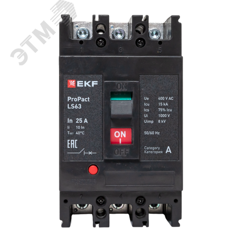 LS63 15кА 3P 25А ProPact EKF