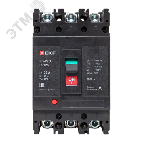 LS125 18кА 3P 32А ProPact EKF