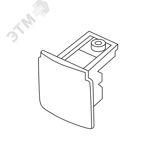 Заглушка End cap TF black