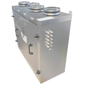 Установка вентиляционная приточно-вытяжная Node5- 160 (50 m) / RP-M, VEC (B190), E1.5 Vertical с черным пультом TS4b