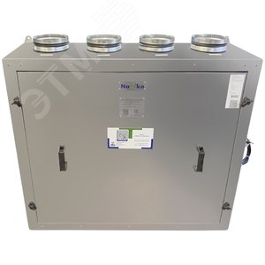 Установка вентиляционная приточно-вытяжная Node1- 400 (50 m) / RP, VEC (B190), E2.3 Vertical с черным пультом TS4b