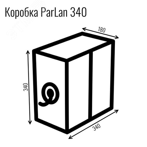 Витая пара ParLan U/UTP Cat 5e 2х2х0.52 PVC (305м)