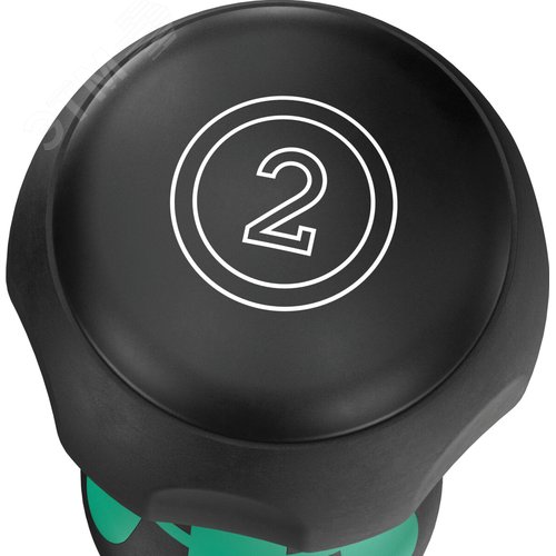 Отвёртка крестовая, PZ 2 x 100 мм, шарообразная рукоятка, 1855 PZ Kraftform Ball-Grip
