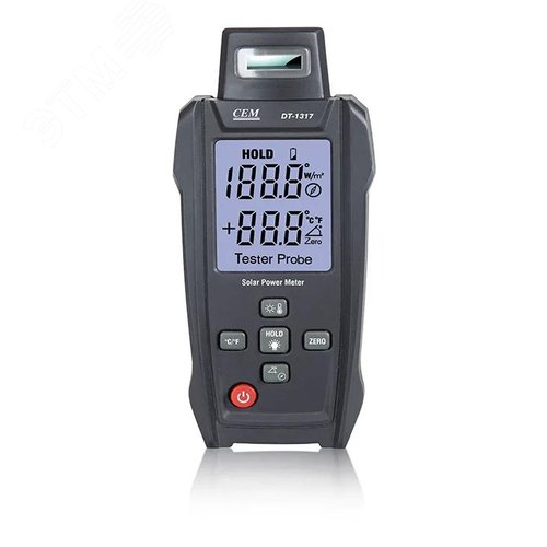 Измеритель интенсивности солнечного излучения DT-1317