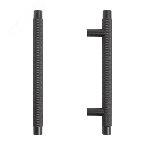 Ручка-скоба мебельная StahlBuro AP2308-96 2шт., BL матовый черный