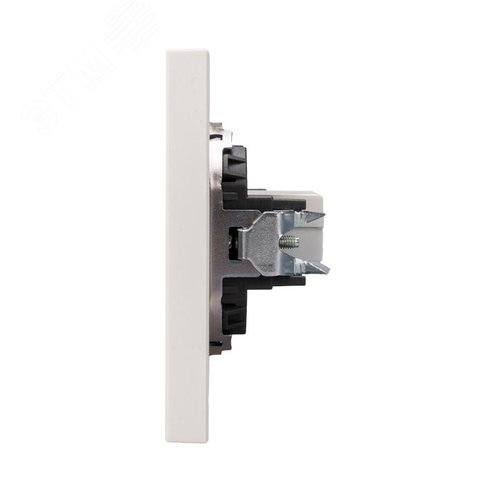 Розетка STRONG компьютерная RJ45 кат6 скрытой установки механизм жемчуг
