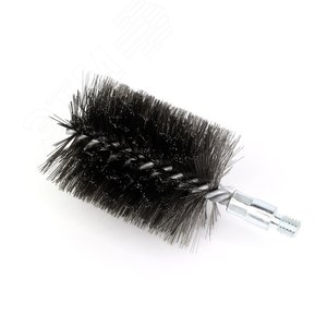Щетка ерш Д82х100х160, сталь 0,40, 1/2'' BSW очистка котлов теплообменников дымоходов труб отверстий