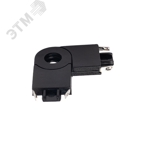 Коннектор черный поворотный MTR16 CR-BL JazzWay