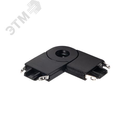 Коннектор черный поворотный MTR16 CR-BL JazzWay