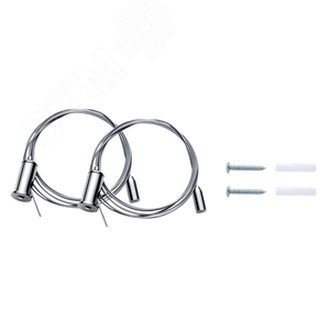 Комплект креплений PRO+ PSO-02 S-2x1.0m для подвесного монтажа Jazzway