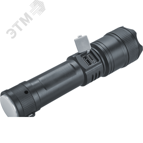 Фонарь светодиодный NPT-CP35-ACCU пластиковый 1LED, 5Вт