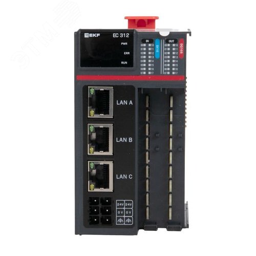 Программируемый логический контроллер (ПЛК) EC312 токоподающий D-CARD