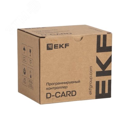 Программируемый логический контроллер (ПЛК) EC312 токоподающий D-CARD