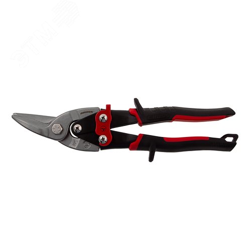 Ножницы по металлу PIRANHA,250мм,прямой и левый рез,сталь-СrMo,двухкомп.рук-ки