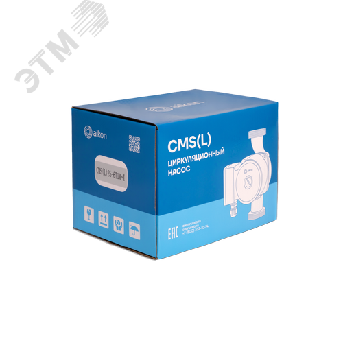 Насос циркуляционный CMS(L)20-4T1M-I, 30/45/65 Вт, резьба, 1х220 В, 3 скорости