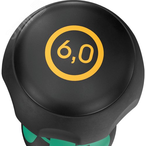 Отвёртка шлицевая, SL 1 x 6 x 100 мм, шарообразная рукоятка, 1834 SL Kraftform Ball-Grip