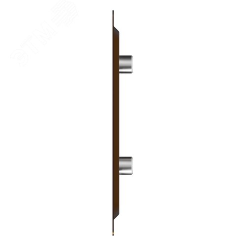 Решетка вентиляционная MER регулируемая 175х175 окраш.сталь Metallic brown