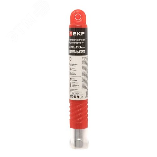 Бур по бетону SDS-plus 10х110 мм (4 резца)