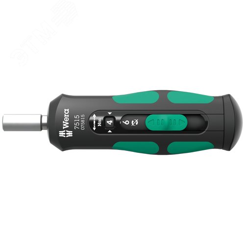 Отвертка динамометрическая , 2-6 Нм, 7515 Kraftform Safe-Torque Speed