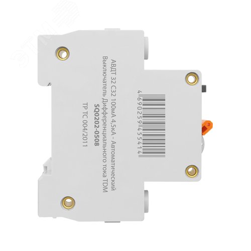 АВДТ 32 2P(1P+N) C32 100мА 4,5кА тип АС - Автоматический Выключатель Дифференциального тока TDM
