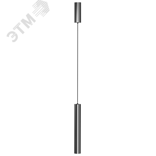 Подвесной декоративный светильник OSRAM TUBE ДСО 12Вт 3000К 800Лм IP20 никель