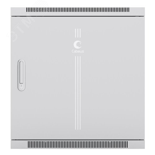 Шкаф телекоммуникационный настенный разобранный 19'' 22U 600x600x1082mm (ШхГхВ) дверь металл, цветсерый (RAL 7035)