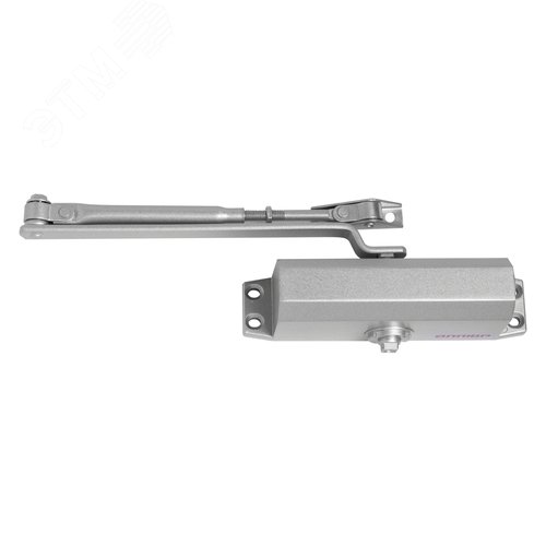 Доводчик дверной АЛЛЮР COMFORT ДД 165/3-4 A-S (до 100 кг) серебро
