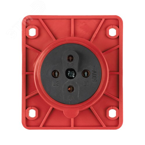 Розетка 414 скрытая 3Р+РЕ 16А 380В IP44 TDM