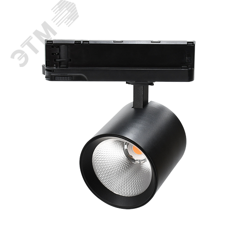 Светильник трековый трехфазный PRO+ ДПО 7020 LED-20 Вт 2200 Лм 4000К IP40 черный 36 град 180–265В 5062436 JazzWay