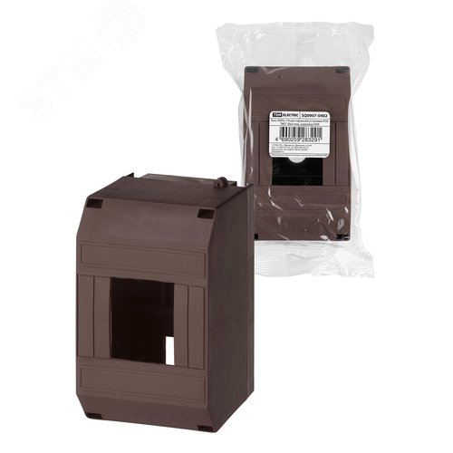 Бокс КМПн 1/4 для наружной установки IP20 ЭКО (бук) инд. штрихкод TDM