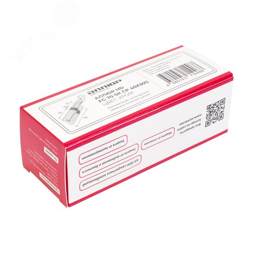 Цилиндровый механизм АЛЛЮР HD FG 70-5К CP (40х30G) хром