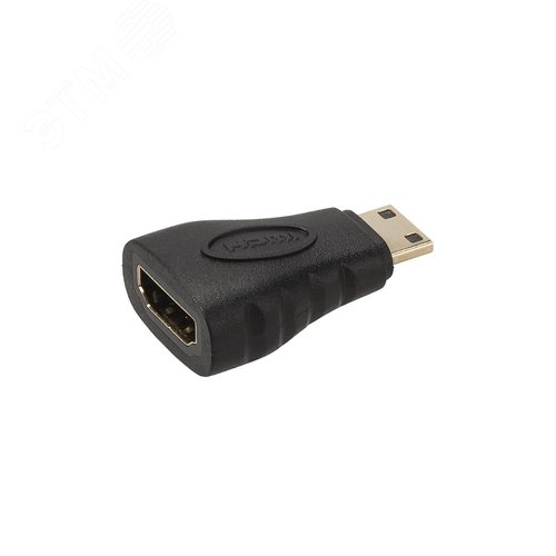 Переходник АВП 2 штекер mini HDMI- гнездо HDMI, позолоченные контакты,