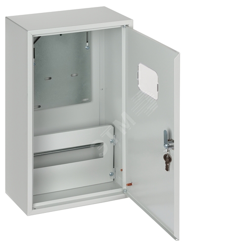 Корпус металлический ЩУРН-3/12, 500х300х170 мм, IP31, RAL7035 светло-серый LITE