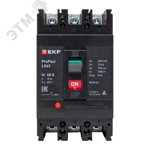 LS63 15кА 3P 40А ProPact EKF
