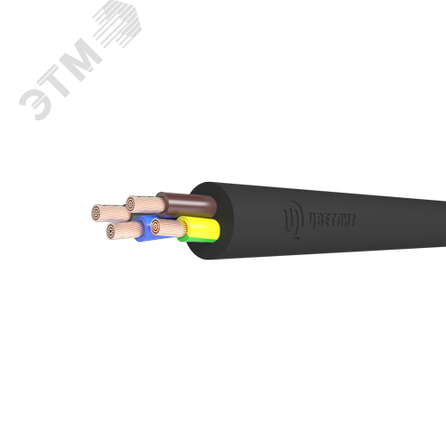 Провод ПВСнг(А)-LS 3х6+1х6 Ч ТРТС