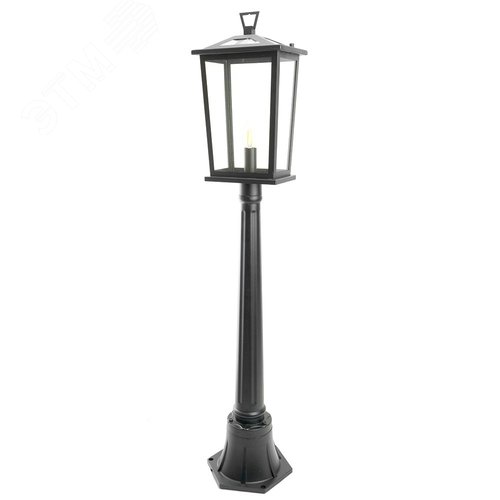 Светильник НТУ-60w столб Е27 IP44 черный