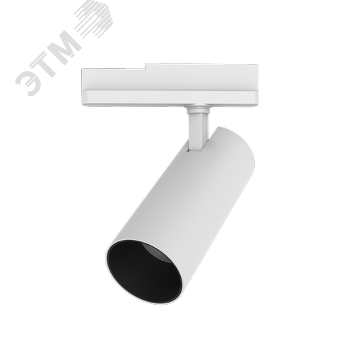 Светильник светодиодный трек TT-Vivo 30 Вт 3000 K 196х265х85 мм угол 35 градусов RAL9010 белый муар CRI 83 DALI