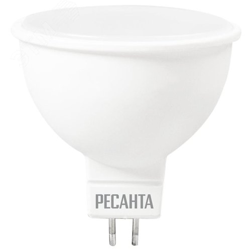 Лампа светодиодная LL-R-MR16-7W-230-3K-GU5.3 (рефлектор, 7Вт, тепл., GU5.3) Ресанта