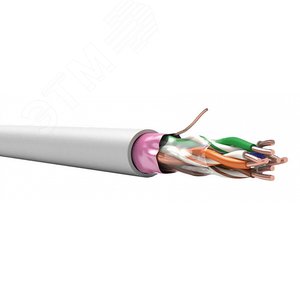 TechnoLAN U/UTP Cat 5e PVC LSнг(А)-LS 4х2х0.52