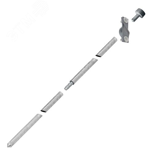 Комплект заземления безмуфтовый D16 мм, 3 м, FT (EK 219 16 3 ST FT)
