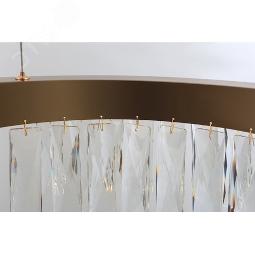 Люстра cветодиодная 28 Вт 3000 К хрусталь Rivoli Mary 6129-101