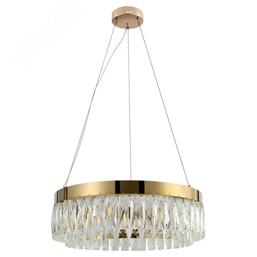 Люстра cветодиодная 28 Вт 3000 К хрусталь Rivoli Mary 6129-101