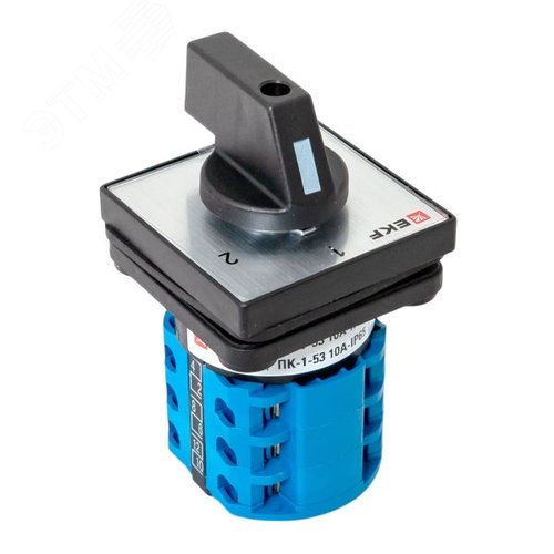 Переключатель кулачковый ПК-1-53 10А 3P 1-2 IP65 PROxima