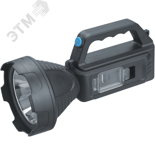 Фонарь светодиодный NPT-SP40-ACCU прожектор/кемпинг 1 LED, 3Вт + 1 COB, 5Вт