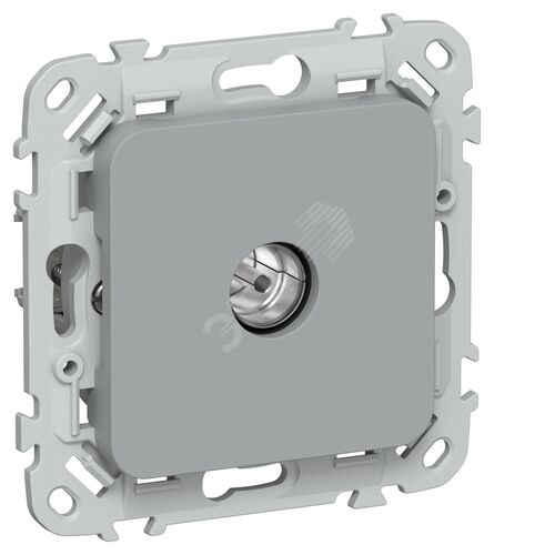 FLITE Розетка TV экранированная оконечная тип M РТВм-1-1-1-ФлС серый